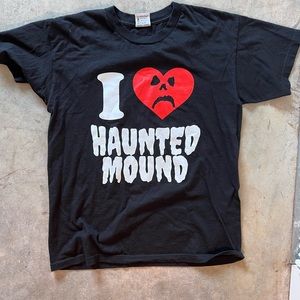 Haunted mound Semetary t shirt